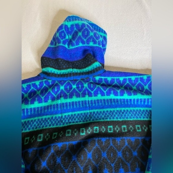 Vintage Northern Territories Sunbuster  hooded  Size L/XL Made In Usa - Picture 10 of 16